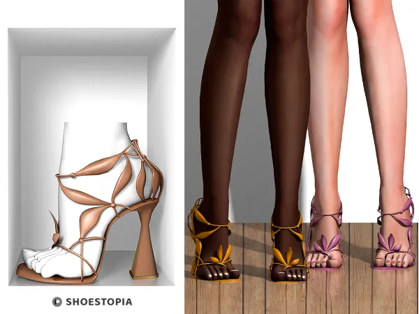 Alpha Loke High Heels - The Sims 4 Custom Content