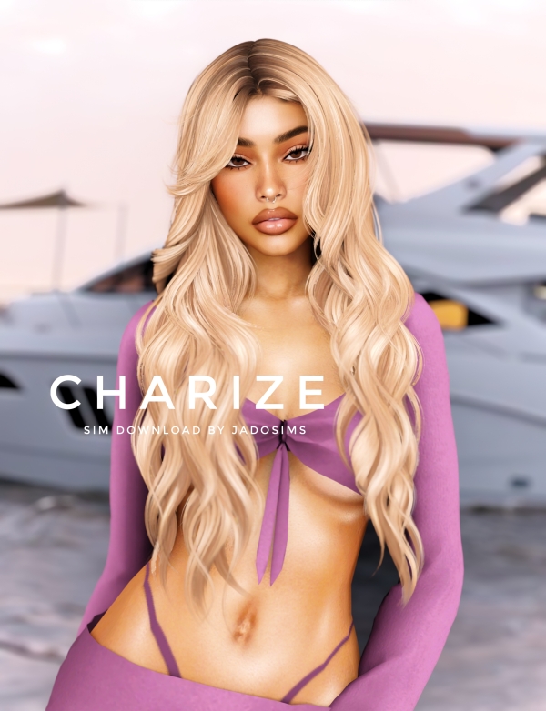 Alpha Charize ♡ (Sim Download) by shopwithflynnn - The Sims 4 custom content