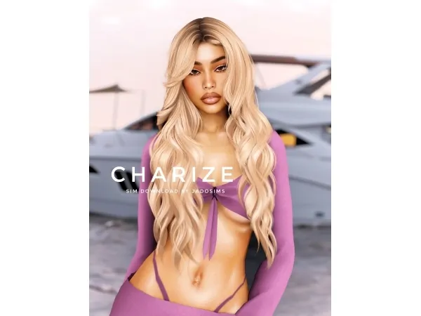 Alpha Charize u2661 (Sim Download) - The Sims 4 custom content