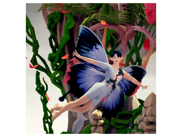 Alpha FAIRY COLLECTION by tsumikym - The Sims 4 Custom Content