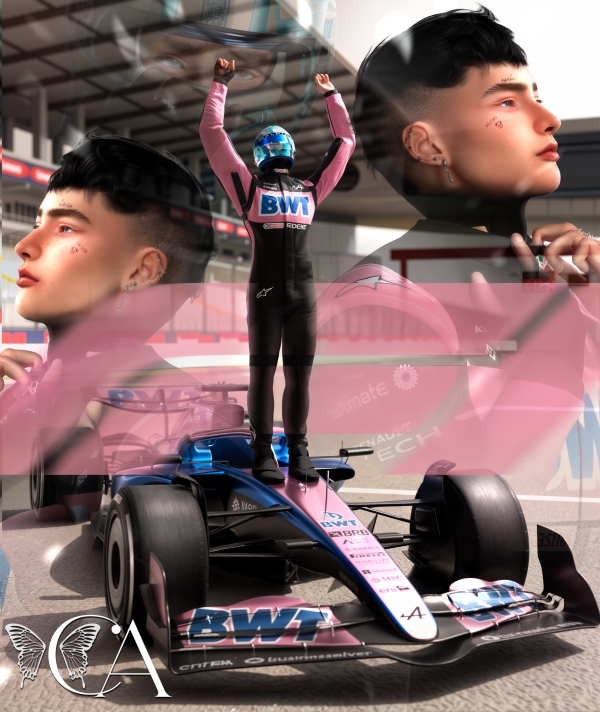 Mix [CA16] Pole Position Posepack by chicaura - The Sims 4 Custom Content