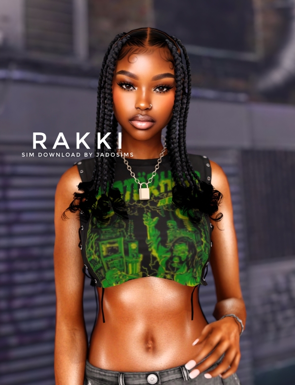 Alpha Rakki (Sim Download) by shopwithflynnn - The Sims 4 Custom Content