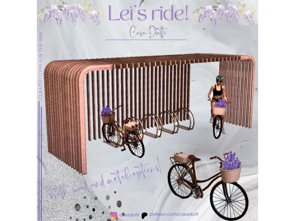 Alpha Let's ride - The Sims 4 Custom Content