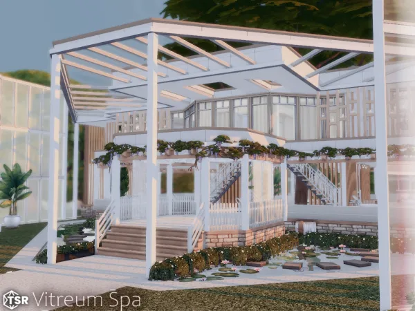 Maxis Match Vitreum Spa l noCC - The Sims 4 Custom Content