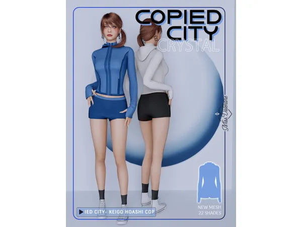 Alpha Crystal Set by Miss Valentine - The Sims 4 Custom Content