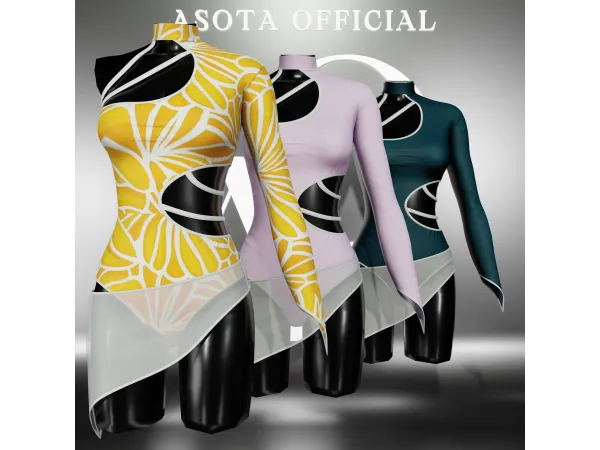 Alpha [ASOTA OFFICIAL] Vior Bikini - The Sims 4 Custom Content