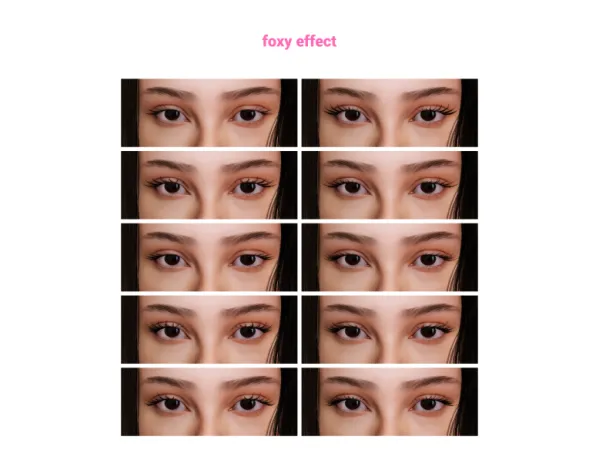 Sims 3 Alpha Lashes CC: SourLemonSimblr eyelashes set by sourlemonsimblr