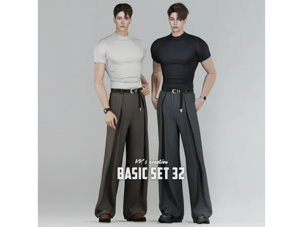 Alpha [KK] Basic set 32 by KK_creations - The Sims 4 Custom Content