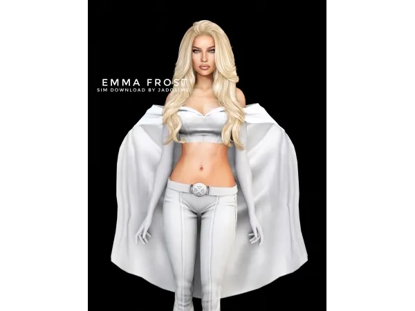 Alpha Emma Frost u2661 (Sim Download) - The Sims 4 Custom Content