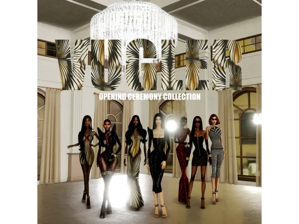 Alpha VUGLER OPENING CEREMONY COLLECTION - The Sims 4 Custom Content