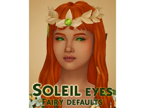 Maxis Match SOLEIL EYES FOR FAIRIES by loveryss - The Sims 4 Custom Content