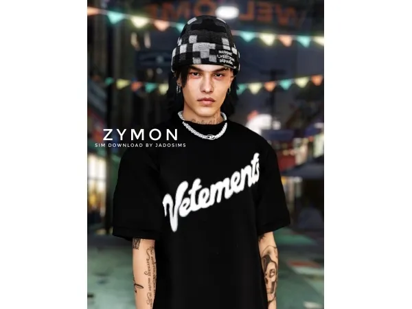 Alpha Zymon u2661 (Sim Download) - The Sims 4 custom content