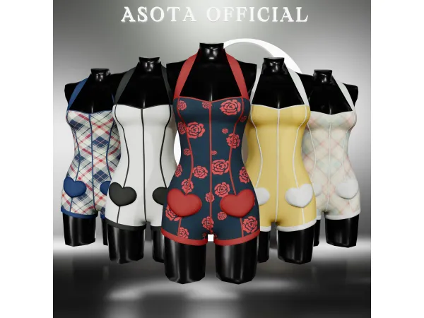 Alpha [ASOTA OFFICIAL] Sophia Outfit - The Sims 4 Custom Content