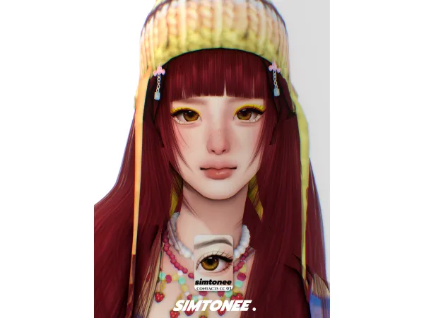 Alpha Simtonee Eye Contacts 03 - The Sims 4 Custom Content