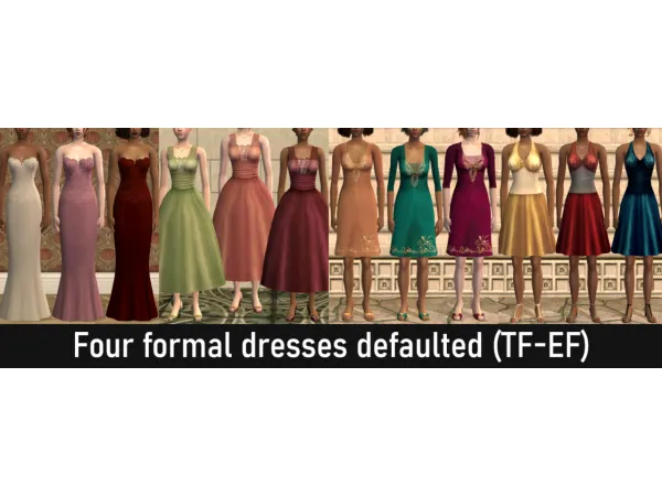 Sims 2 Alpha  CC: Default replacements for tf-af by letomills