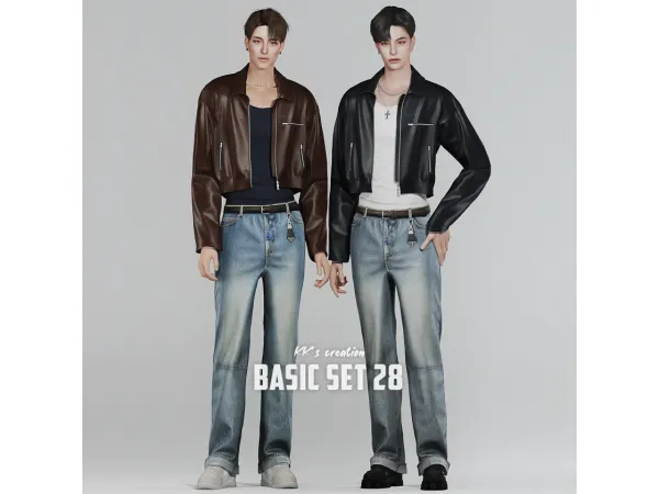 Alpha [KK] Basic set 28 by KK_creations - The Sims 4 Custom Content