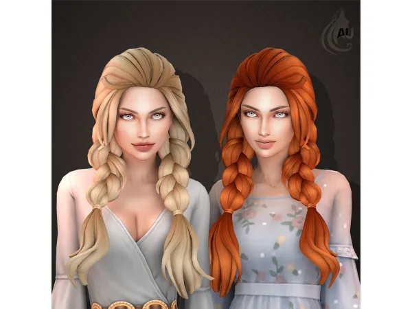Maxis Match Marisia maxis match hairstyle - The Sims 4 Custom Content
