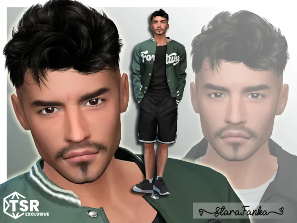 Alpha Payton Rowland by starafanka - The Sims 4 Custom Content