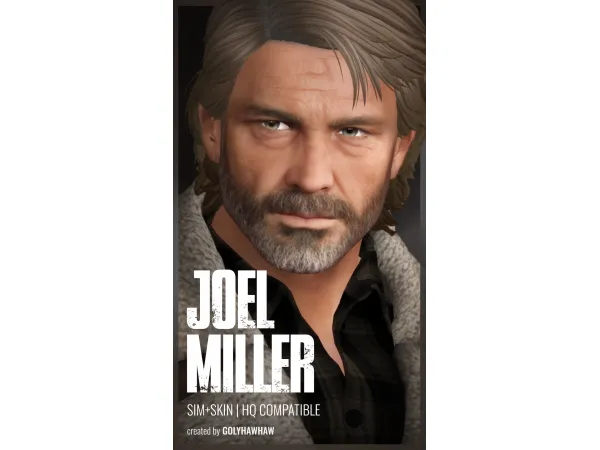 Alpha Joel Miller Sim Skin Download by golyhawhaw - The Sims 4 Custom Content