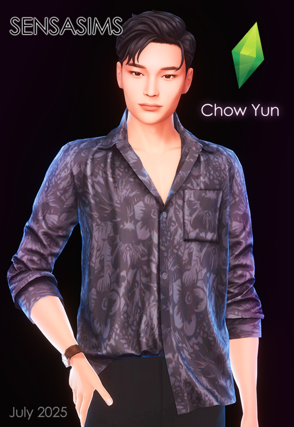 Maxis Match Chow Yun FREE DOWNLOAD SIMS by sensasims - The Sims 4 Custom Content