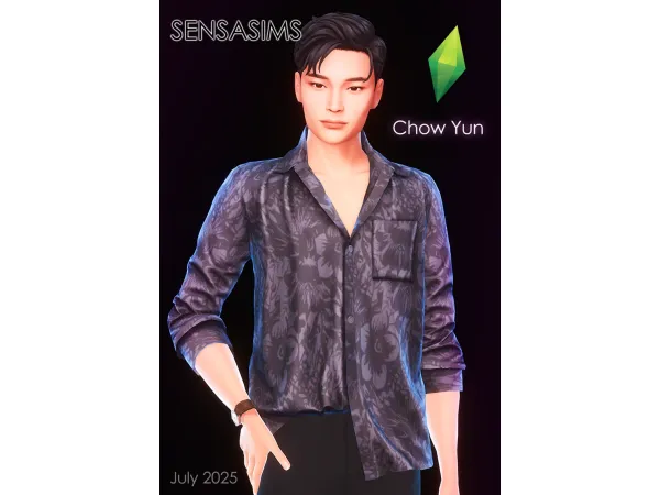 Maxis Match Chow Yun uff5c FREE DOWNLOAD SIMS by SensaSims - The Sims 4 Custom Content