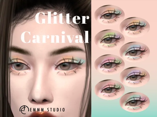 Maxis Match EMMM Glitter Carnival - The Sims 4 Custom Content