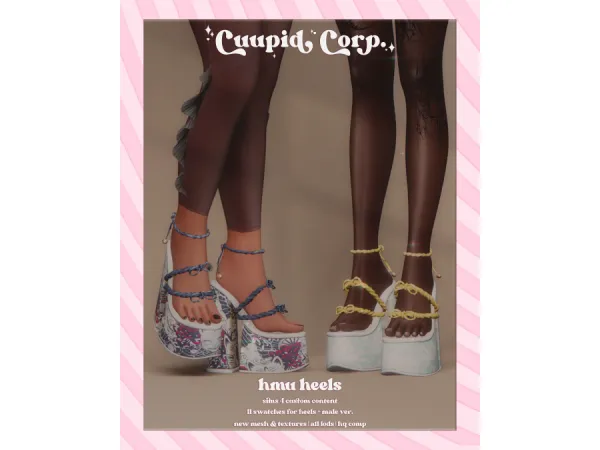 Alpha cuupid corp hmu heels - The Sims 4 Custom Content