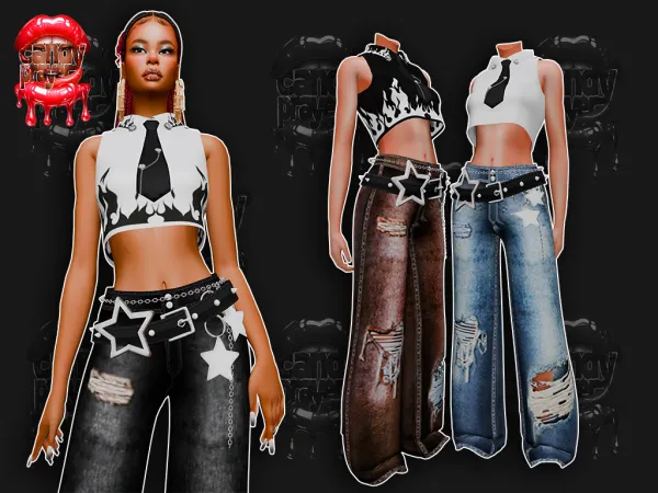 Alpha Street Kpop - The Sims 4 Custom Content