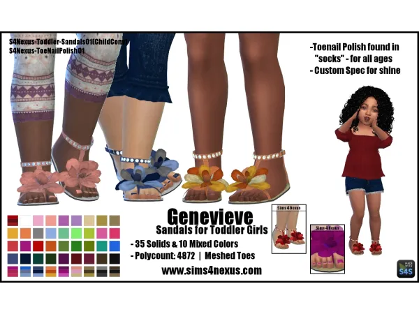 Alpha Genevieve by Sims4Nexus - The Sims 4 Custom Content