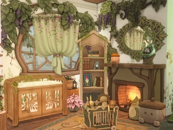 Maxis Match Whimsy Nursery - The Sims 4 Custom Content