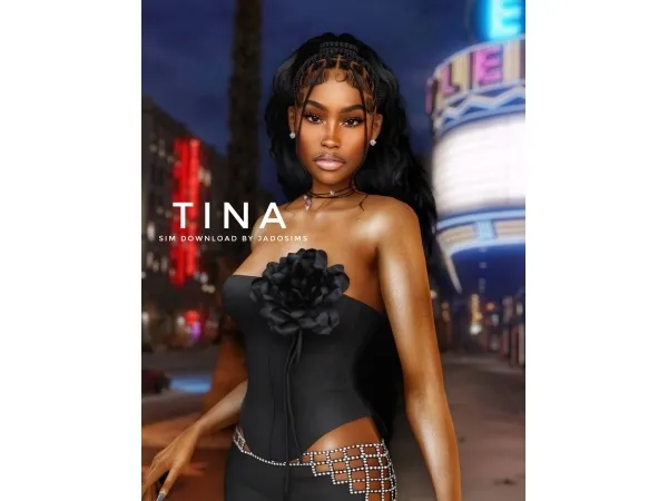 Alpha Tina (Sim Download) - The Sims 4 Custom Content
