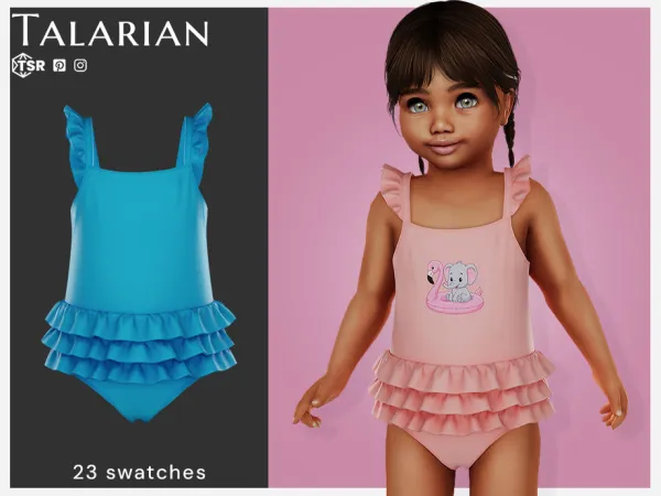 Mix Samantha Swimsuit by talarian - The Sims 4 Custom Content
