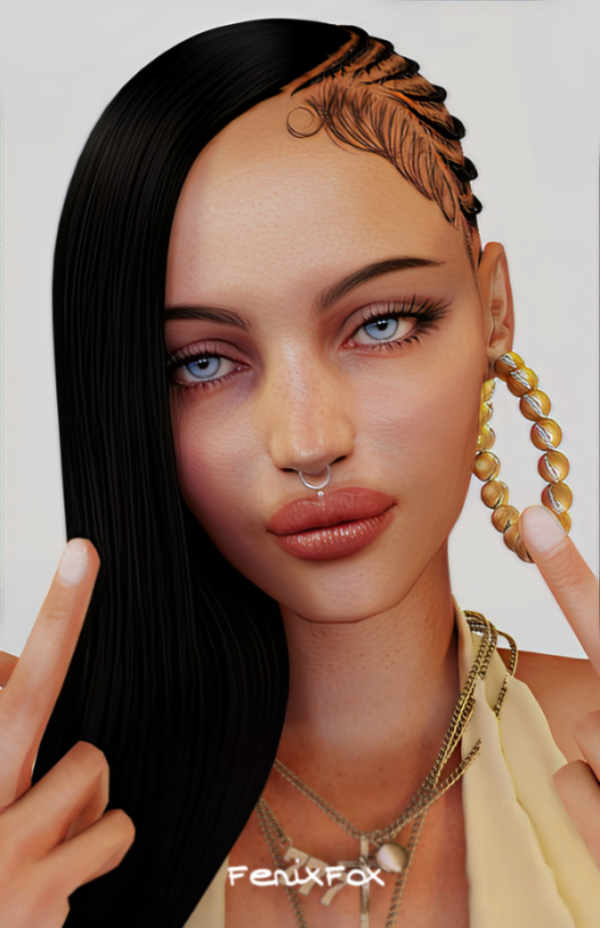 Alpha Marci Clement by fenixfox - The Sims 4 Custom Content