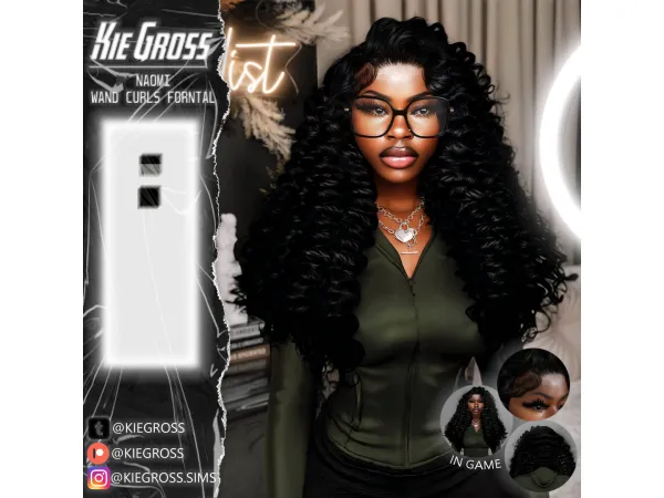 Alpha Naomi by Kiegross - The Sims 4 Custom Content