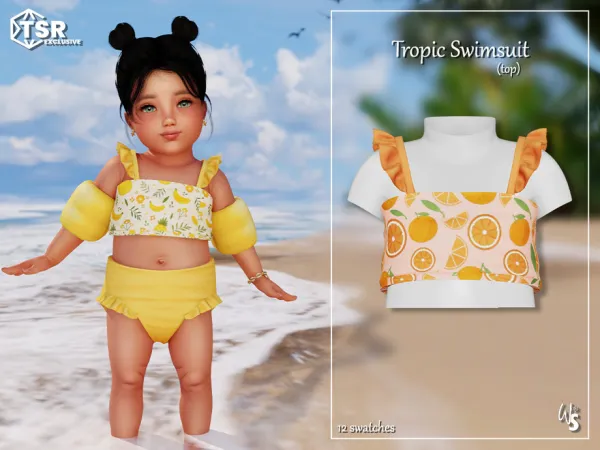 Tropic Swimsuit (top) for infant