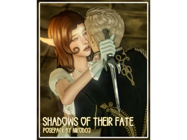 Mix Posepack ua4b0Shadows of Their Fateua4b1 by nikod03 - The Sims 4 Custom Content