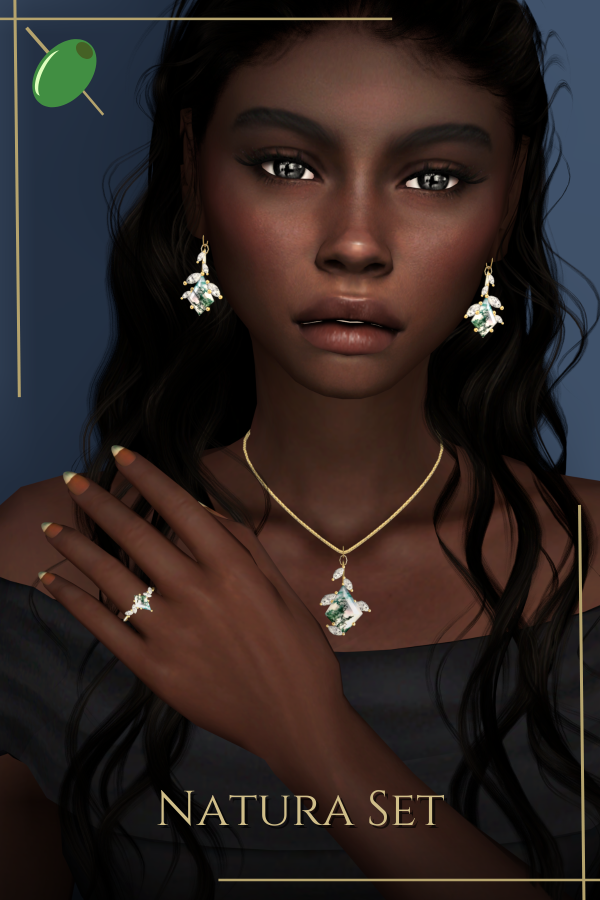 Mix Natura Set by pitted0live - The Sims 4 Custom Content