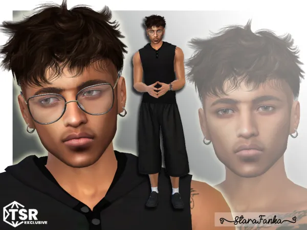 Alpha Sim Matteo Curtis - The Sims 4 Custom Content