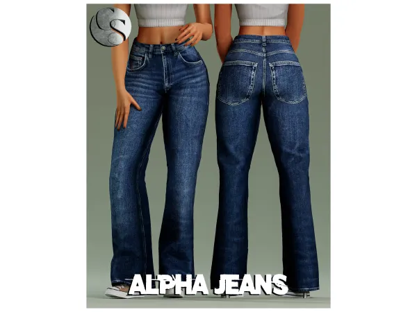 Alpha CAMUFLAJE Parallel Axis Collection - The Sims 4 Custom Content