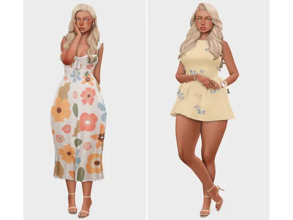 Maxis Match lunch with the girls sims 4 lookbook by boujeesimss - The Sims 4 Custom Content