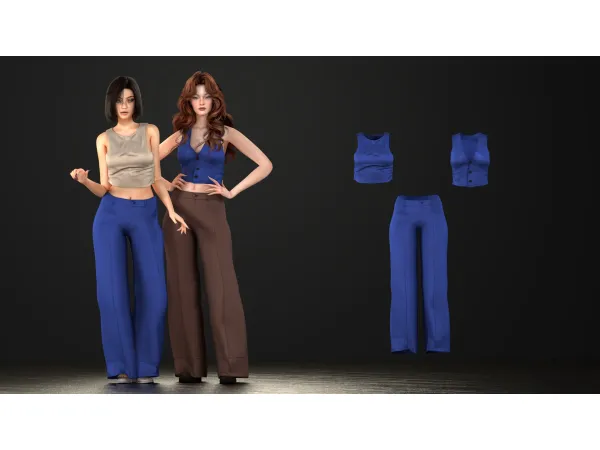 Alpha SAMANTHA SET by astya96 - The Sims 4 Custom Content