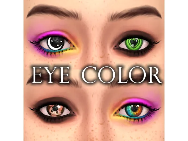Maxis Match EYE COLOR 01 - The Sims 4 Custom Content