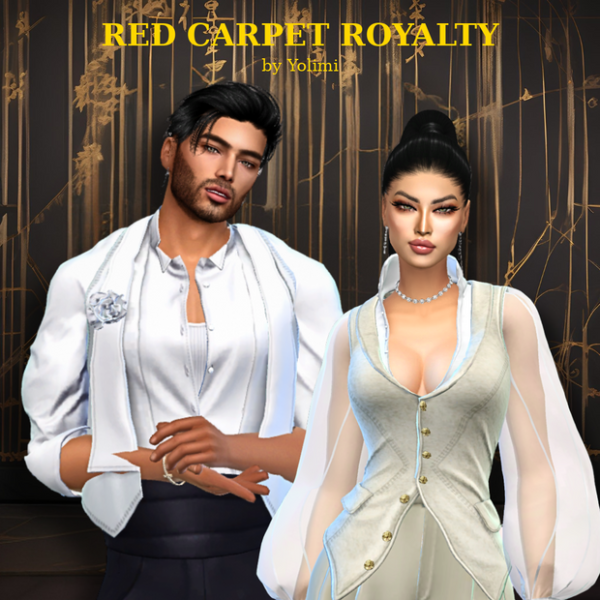 Alpha Power Couple Gala Edition Exclusive Release by yolimi - The Sims 4 Custom Content
