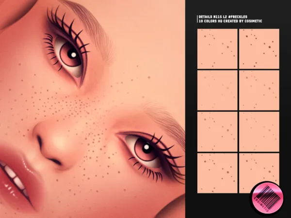 Muted Dot Freckles N115 L2 by cosimetic