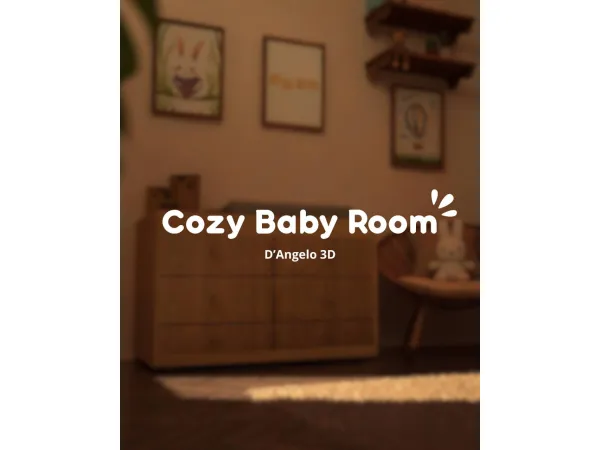 Alpha Cozy Baby Room - The Sims 4 Custom Content