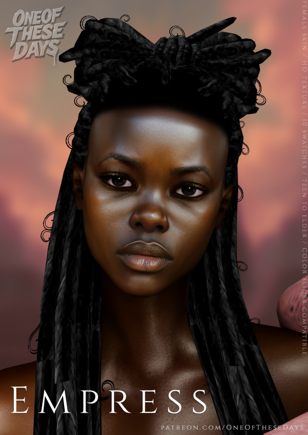 Alpha Empress SKIN tray files by oneofthesedays - The Sims 4 Custom Content