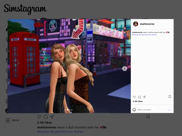 Mix Bestie Moments u2013 Pose Pack by Maycerise - The Sims 4 Custom Content