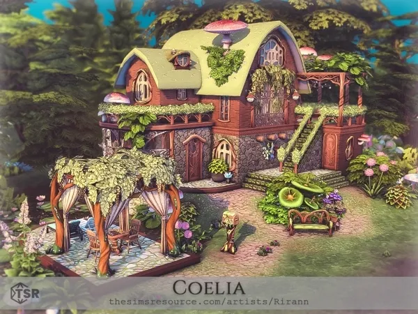 Maxis Match Coelia No - The Sims 4 Custom Content