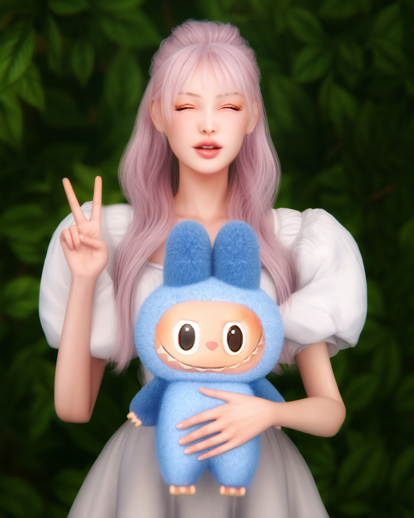 Mix Labubu Colors by d-angelo3d - The Sims 4 Custom Content