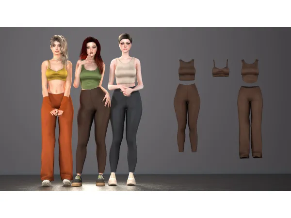 Alpha DAISY SET by astya96 - The Sims 4 Custom Content